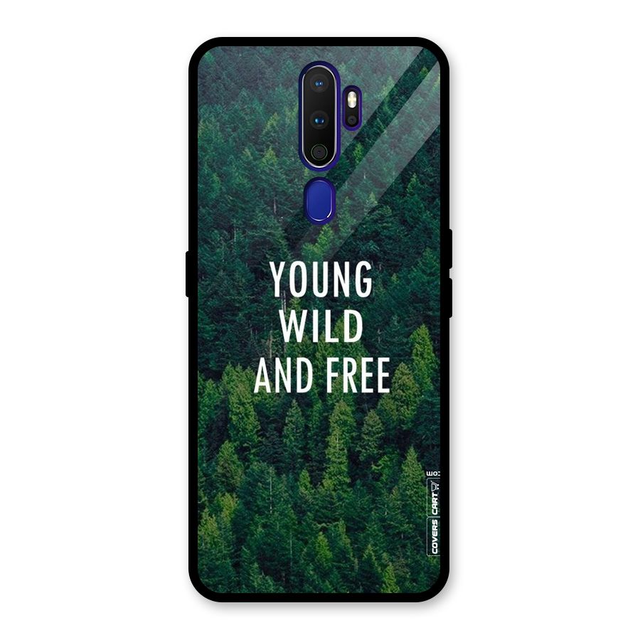 Forest Wanderlust Glass Back Case for Oppo A9 (2020)