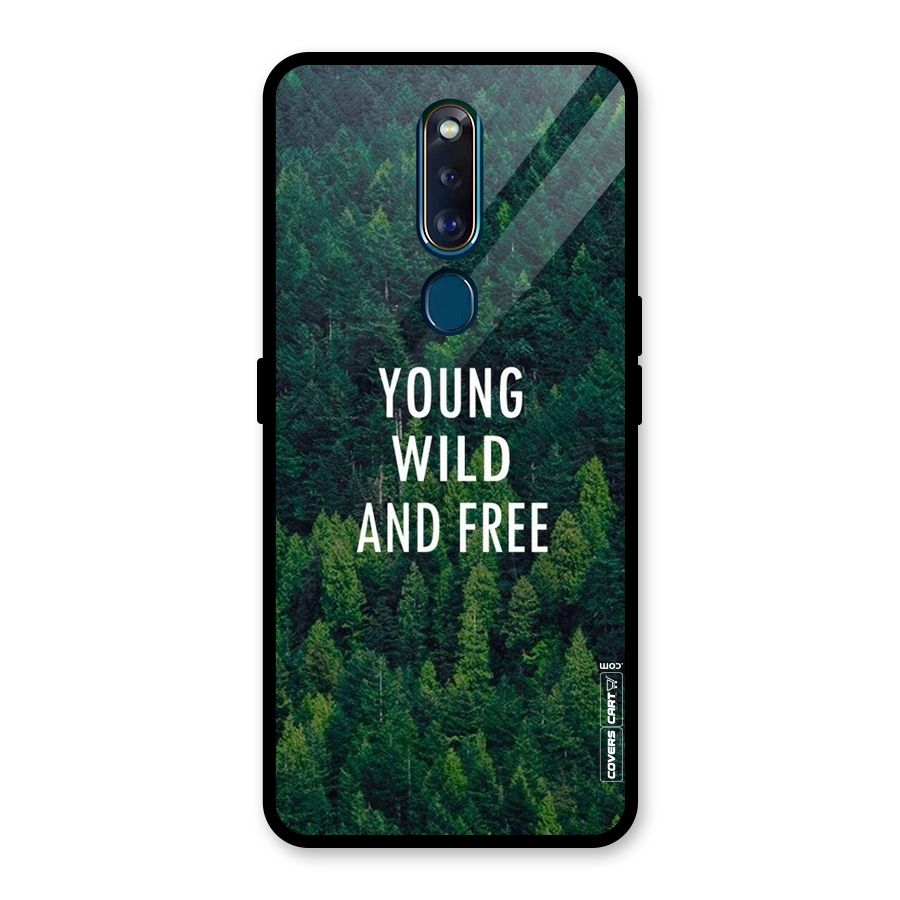 Forest Wanderlust Glass Back Case for Oppo F11 Pro