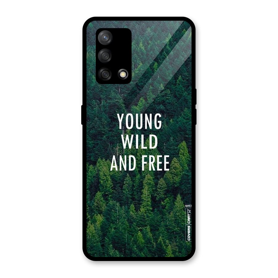 Forest Wanderlust Glass Back Case for Oppo F19