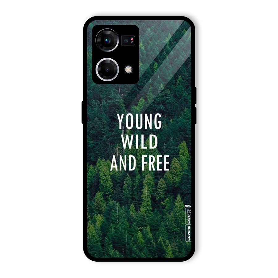 Forest Wanderlust Glass Back Case for Oppo F21s Pro 4G