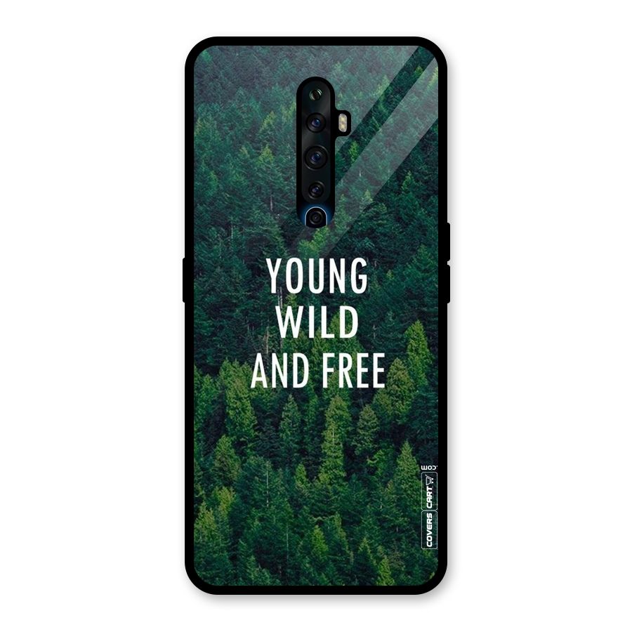 Forest Wanderlust Glass Back Case for Oppo Reno2 F