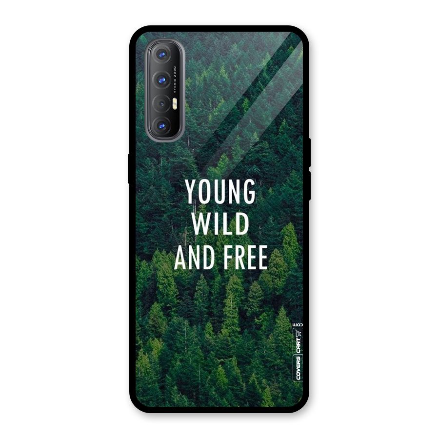Forest Wanderlust Glass Back Case for Oppo Reno3 Pro