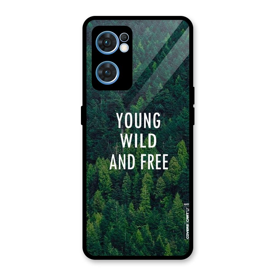 Forest Wanderlust Glass Back Case for Oppo Reno7 5G