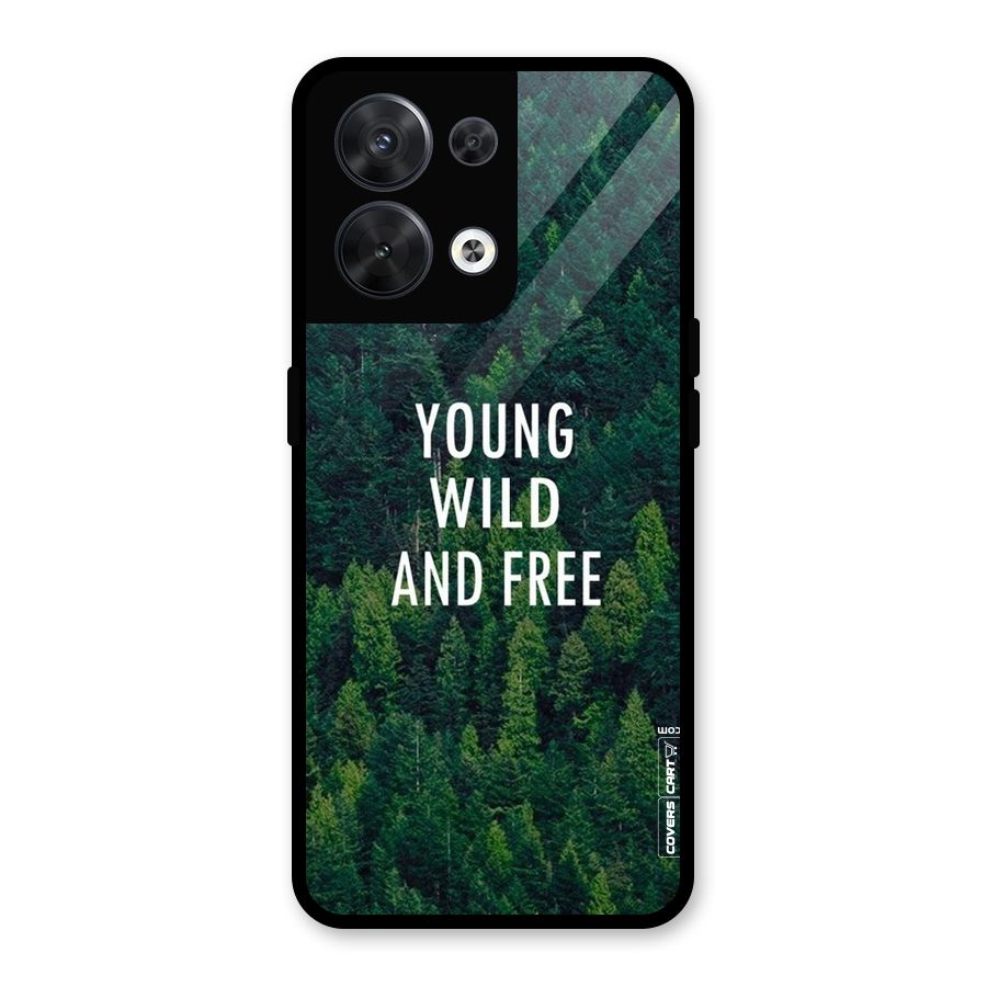 Forest Wanderlust Glass Back Case for Oppo Reno8 5G