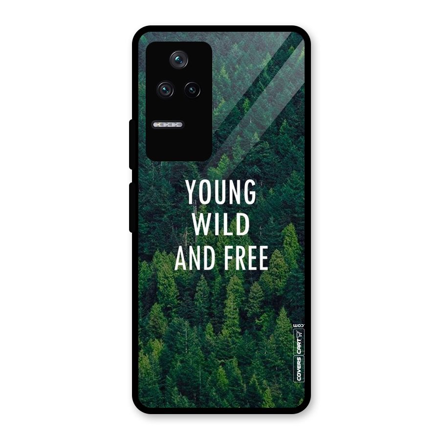 Forest Wanderlust Glass Back Case for Poco F4 5G