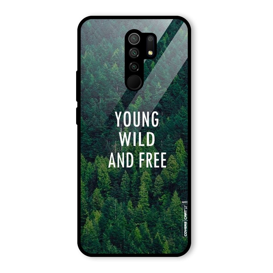 Forest Wanderlust Glass Back Case for Poco M2