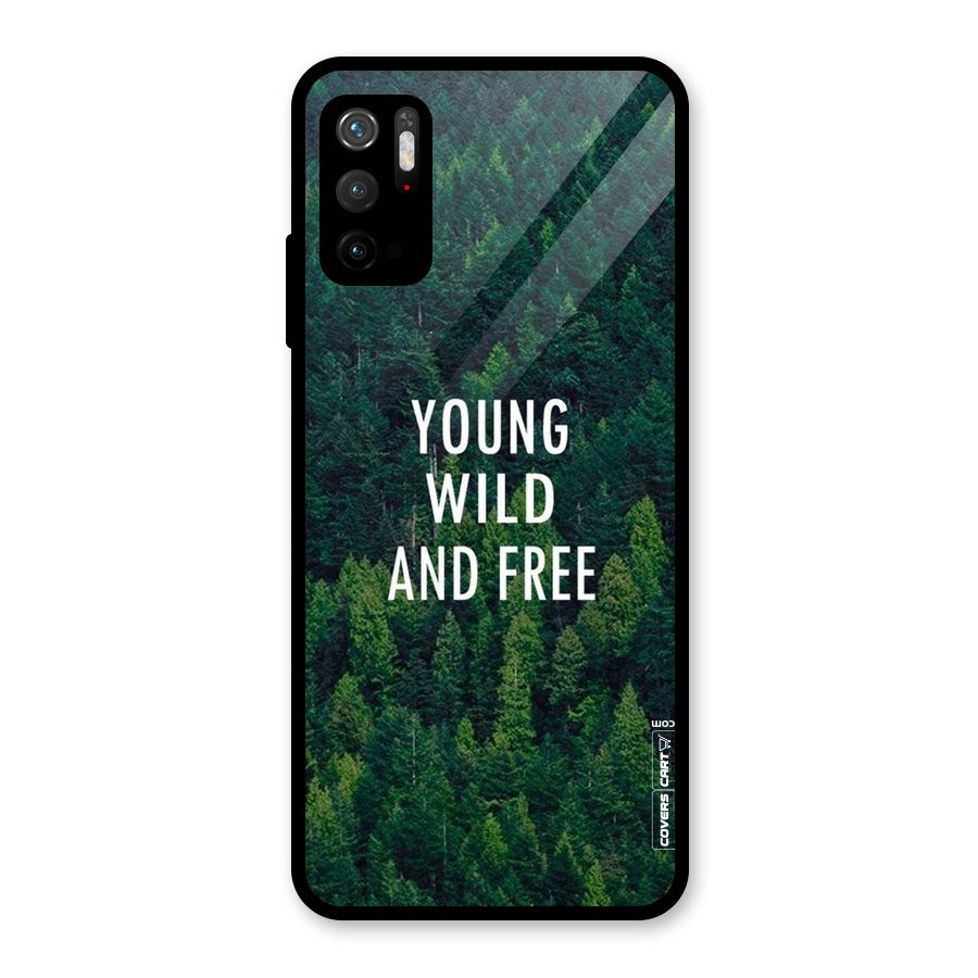 Forest Wanderlust Glass Back Case for Poco M3 Pro 5G