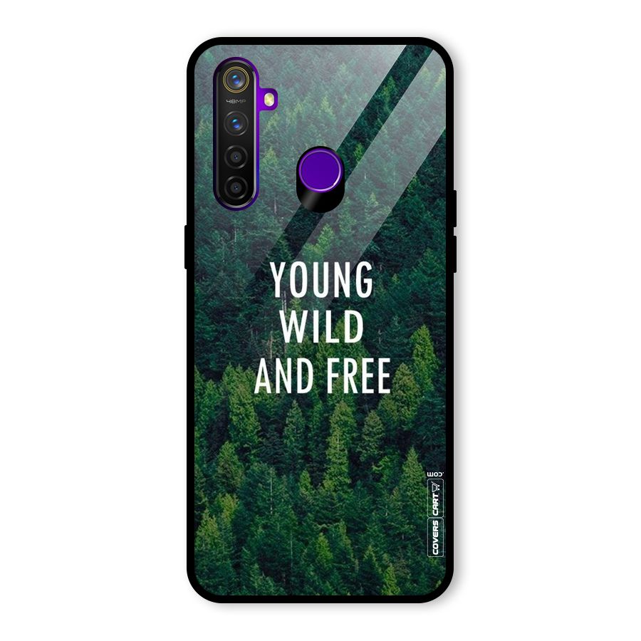 Forest Wanderlust Glass Back Case for Realme 5 Pro