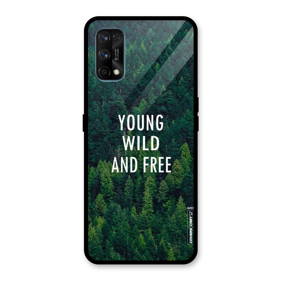 Forest Wanderlust Glass Back Case for Realme 7 Pro