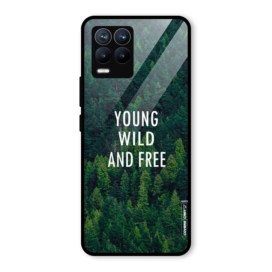 Forest Wanderlust Glass Back Case for Realme 8 Pro