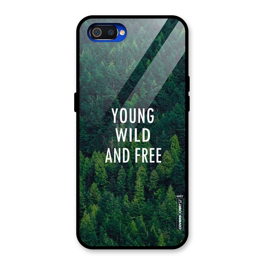 Forest Wanderlust Glass Back Case for Realme C2