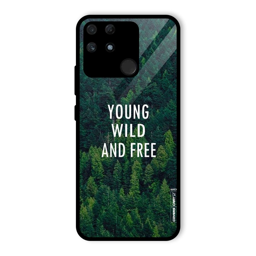 Forest Wanderlust Glass Back Case for Realme Narzo 50A