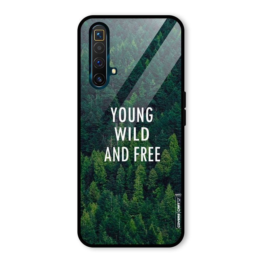 Forest Wanderlust Glass Back Case for Realme X3