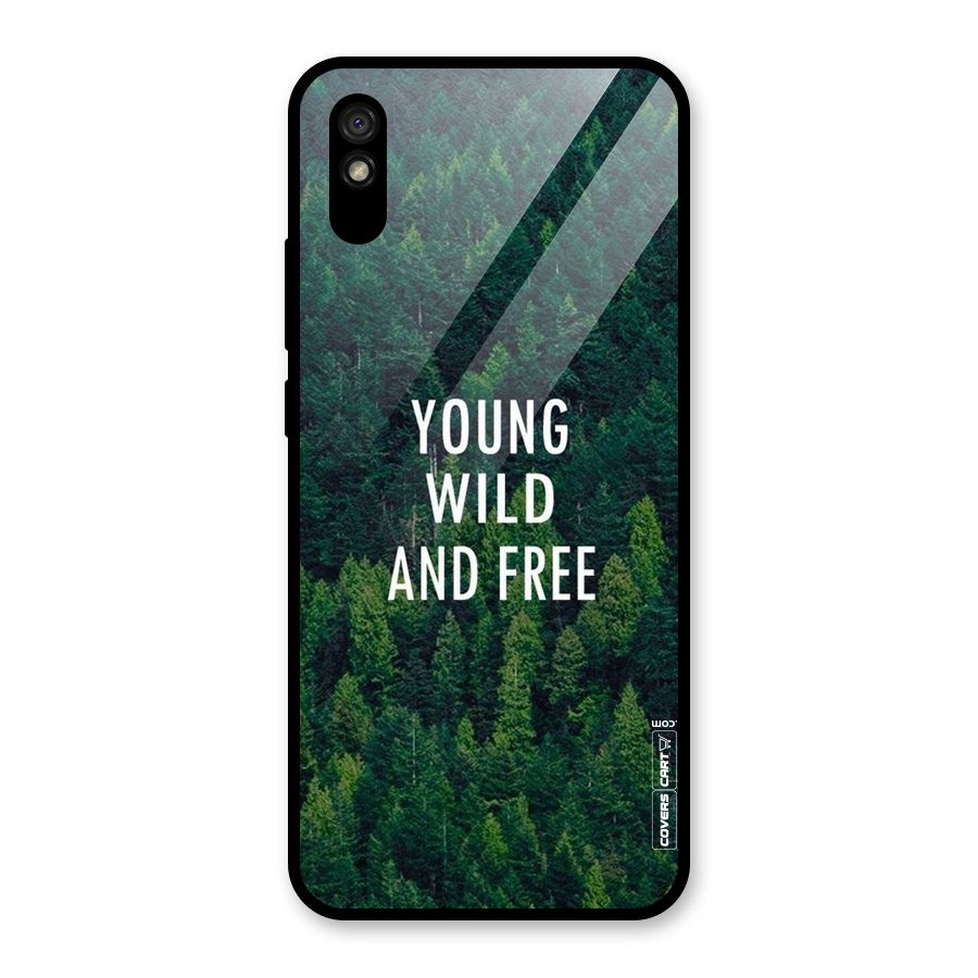 Forest Wanderlust Glass Back Case for Redmi 9A