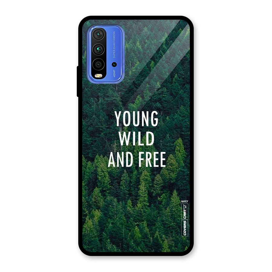 Forest Wanderlust Glass Back Case for Redmi 9 Power