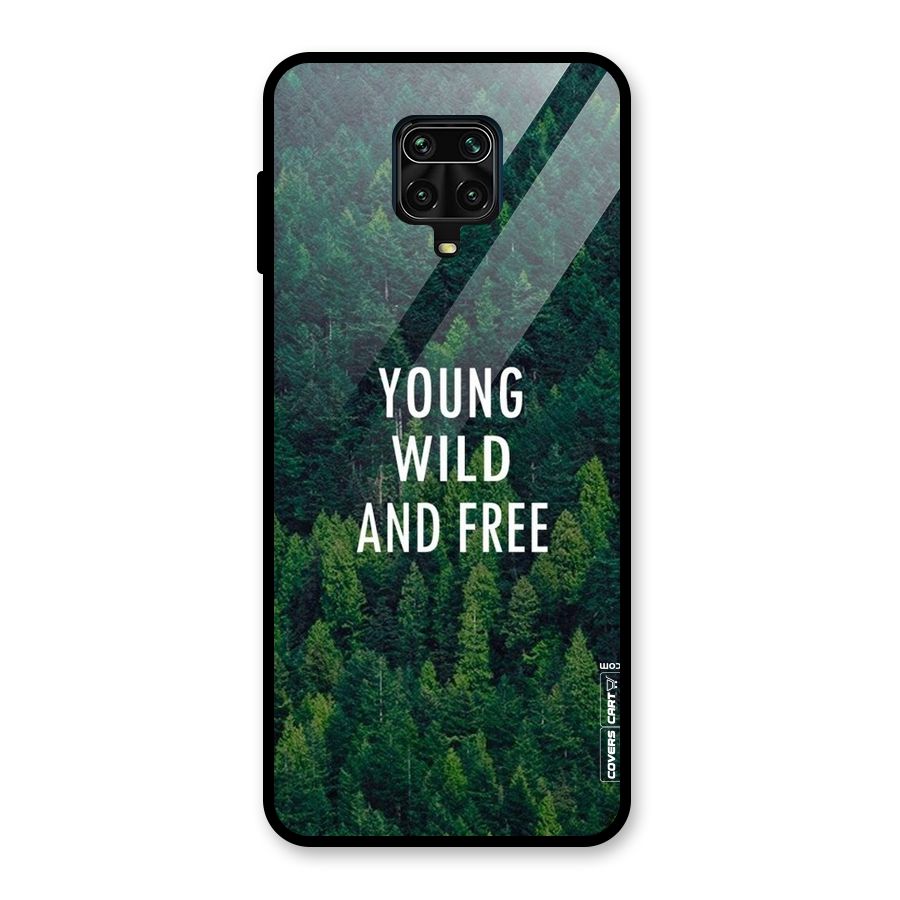 Forest Wanderlust Glass Back Case for Redmi Note 10 Lite