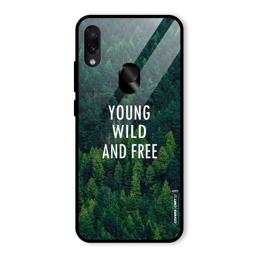 Forest Wanderlust Glass Back Case for Redmi Note 7 Pro