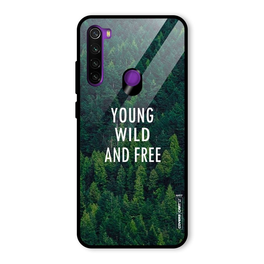Forest Wanderlust Glass Back Case for Redmi Note 8