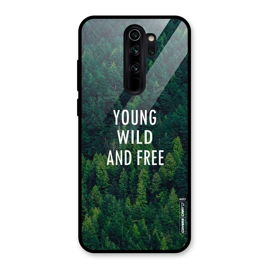 Forest Wanderlust Glass Back Case for Redmi Note 8 Pro