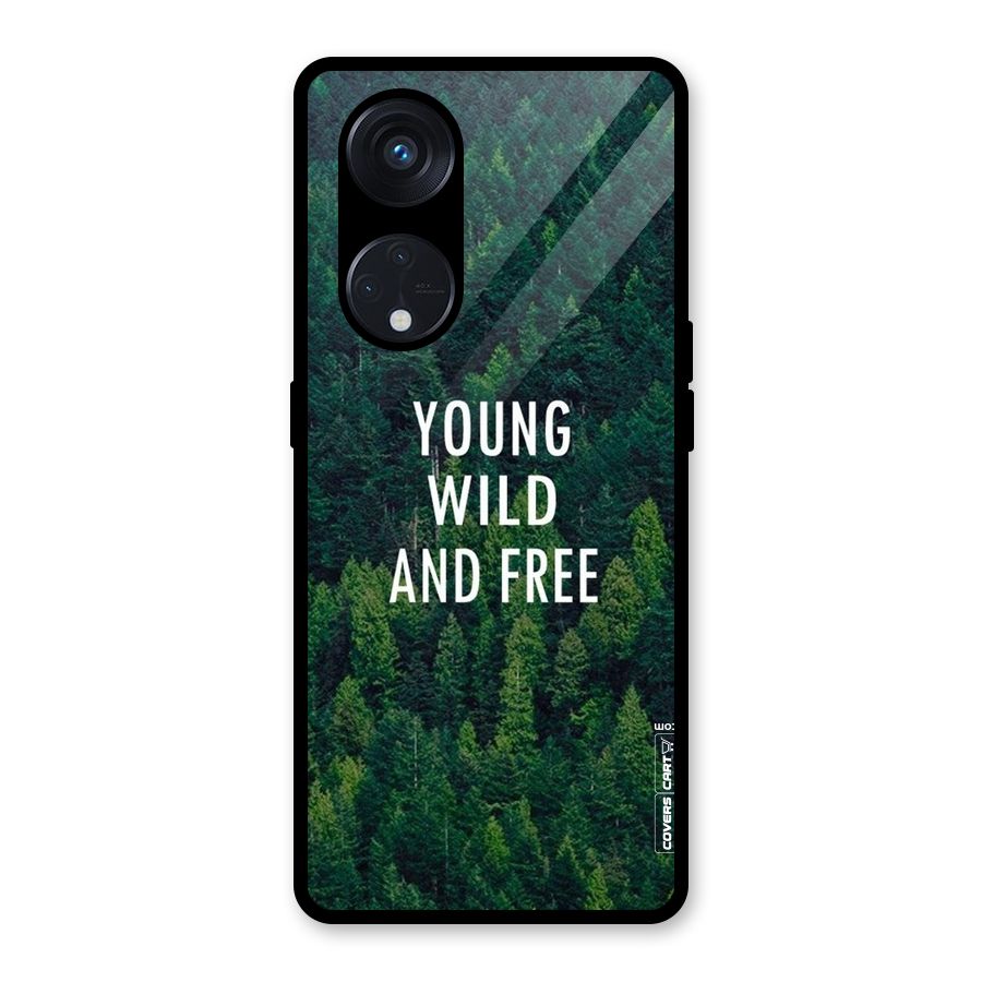 Forest Wanderlust Glass Back Case for Reno8 T 5G