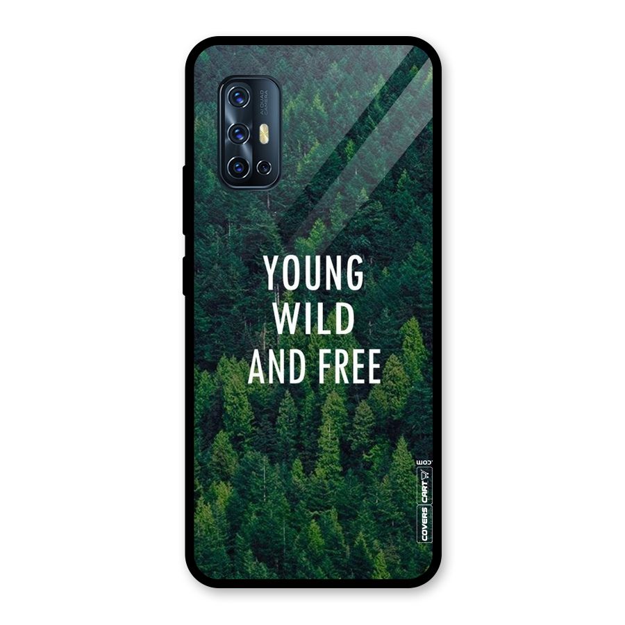 Forest Wanderlust Glass Back Case for Vivo V17