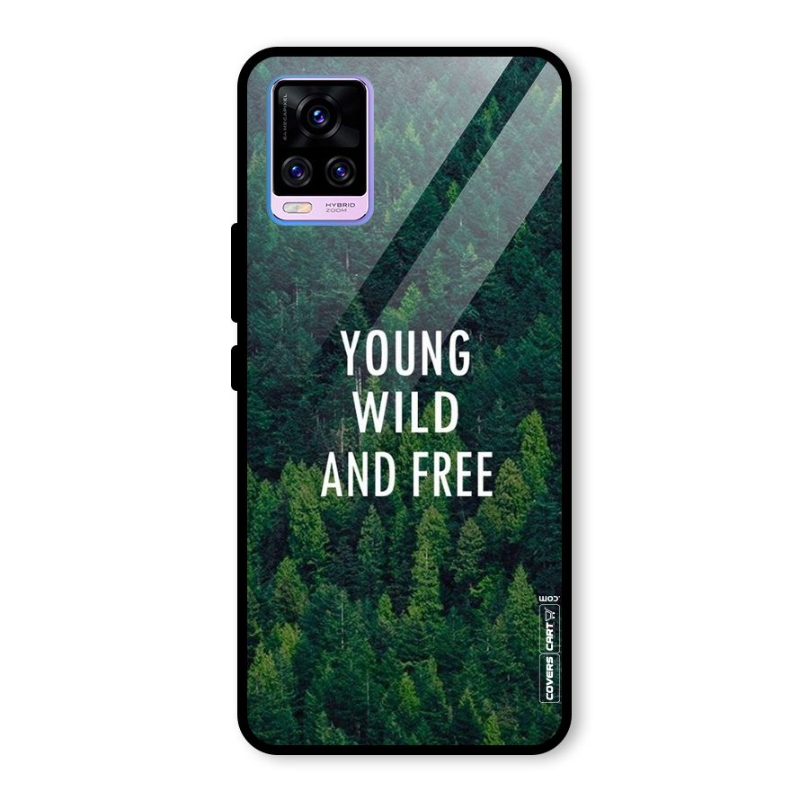 Forest Wanderlust Glass Back Case for Vivo V20 Pro