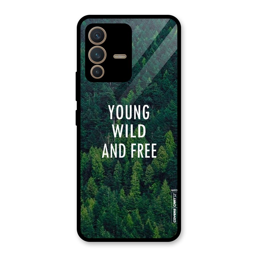 Forest Wanderlust Glass Back Case for Vivo V23 5G