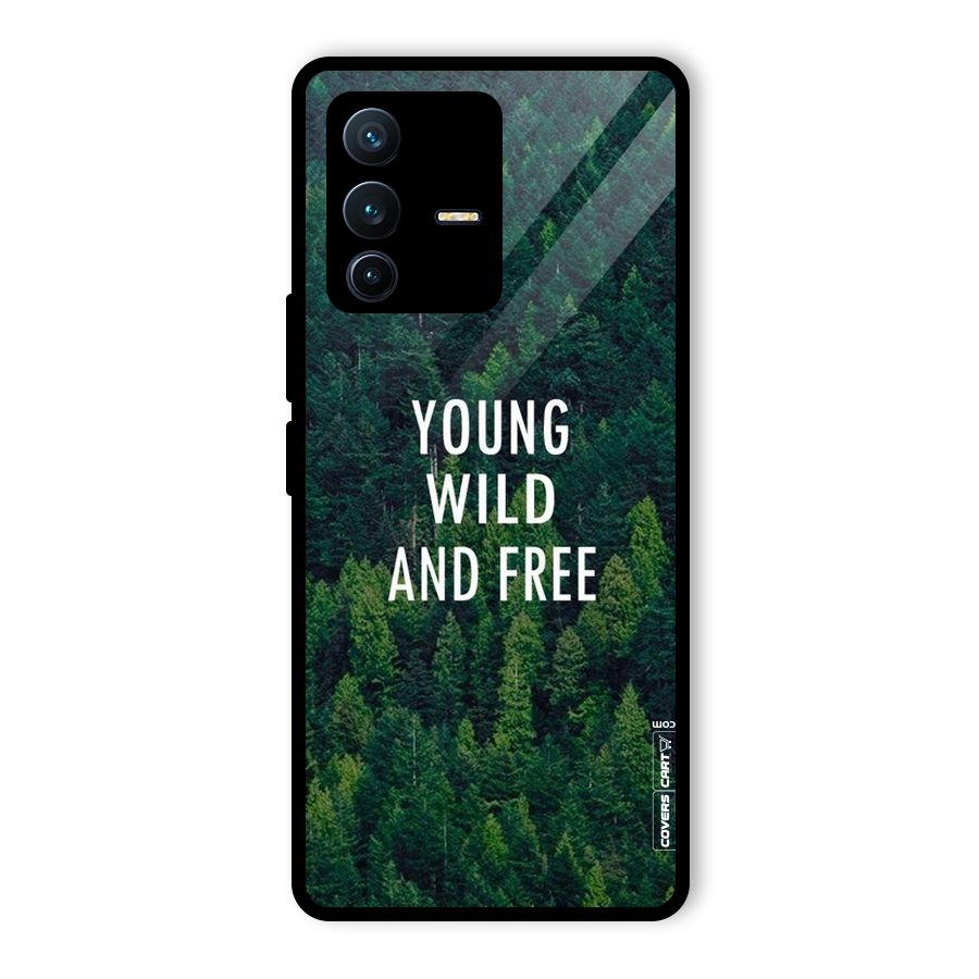 Forest Wanderlust Glass Back Case for Vivo V23 Pro