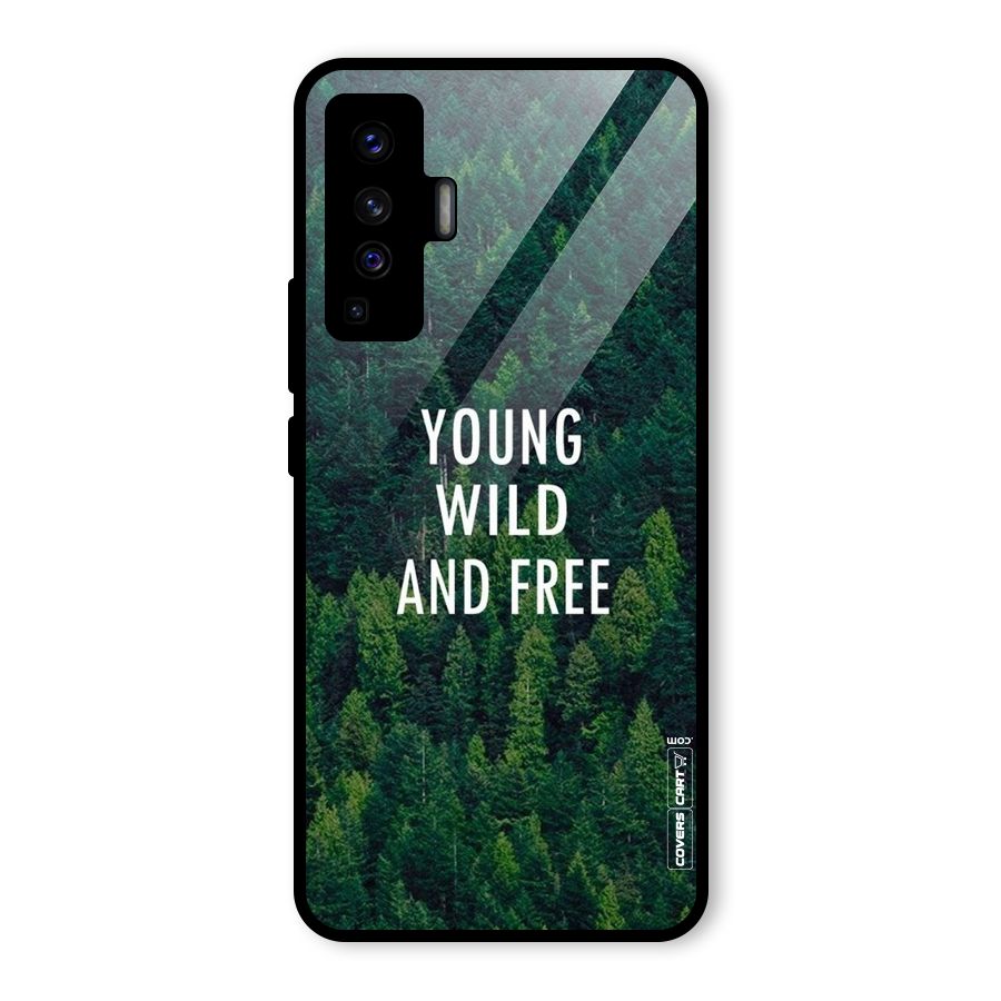 Forest Wanderlust Glass Back Case for Vivo X50