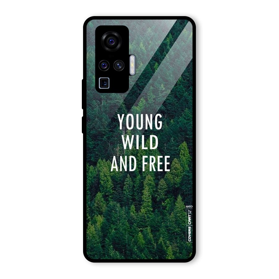 Forest Wanderlust Glass Back Case for Vivo X50 Pro