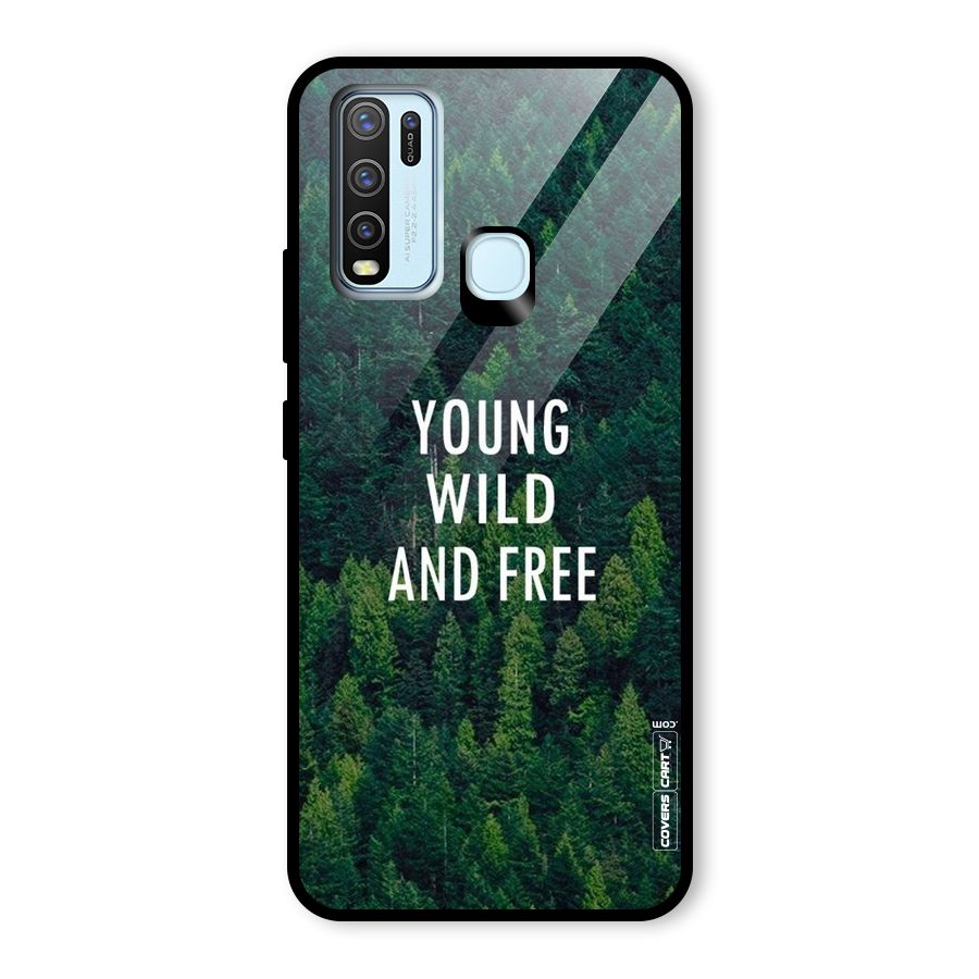 Forest Wanderlust Glass Back Case for Vivo Y30