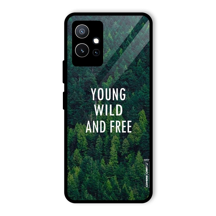 Forest Wanderlust Glass Back Case for Vivo Y75 5G