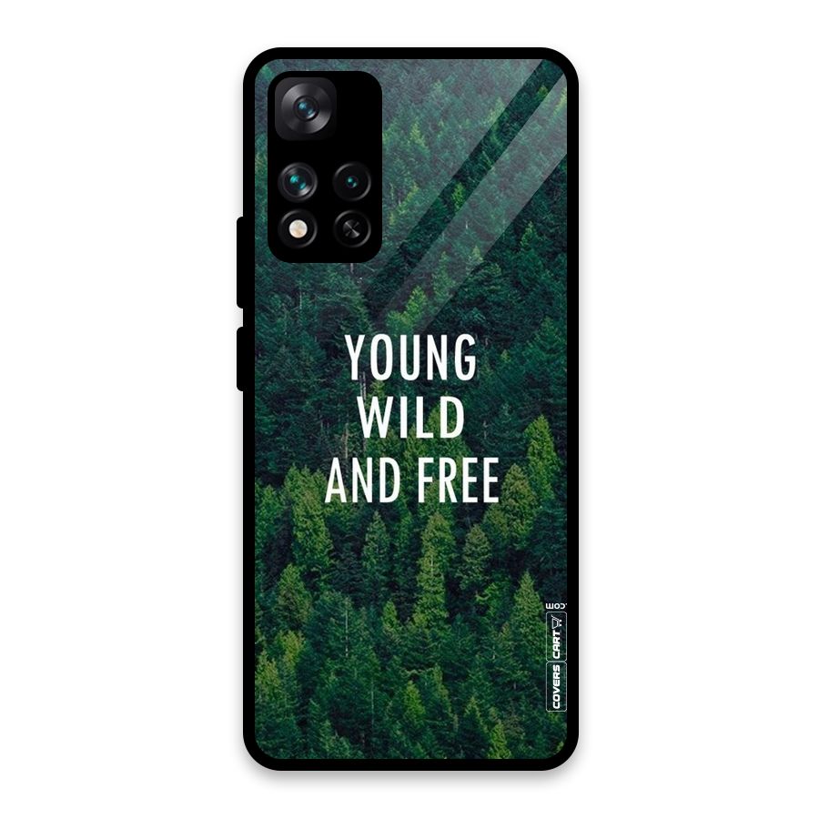 Forest Wanderlust Glass Back Case for Xiaomi 11i HyperCharge 5G