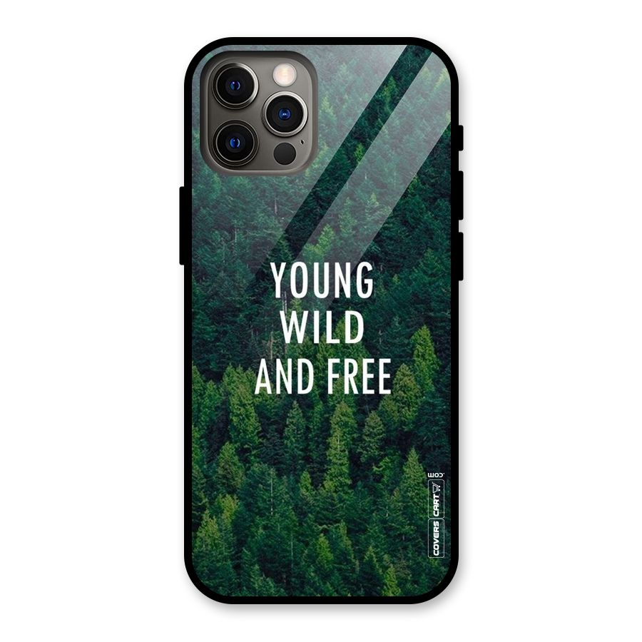 Forest Wanderlust Glass Back Case for iPhone 12 Pro
