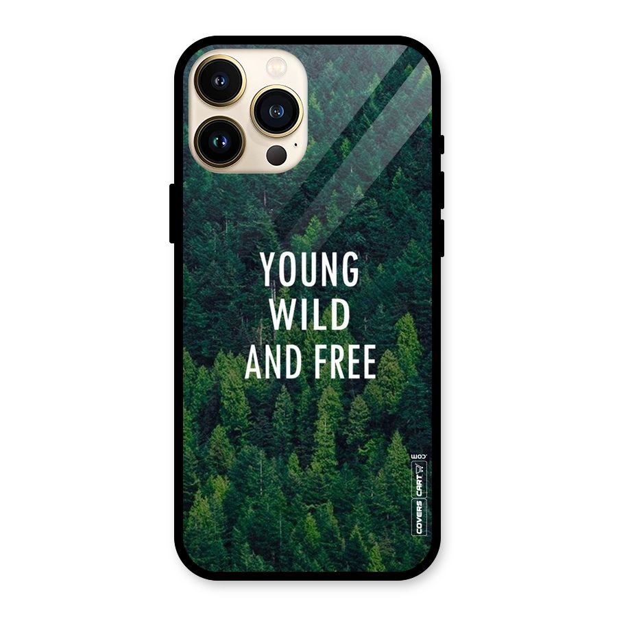Forest Wanderlust Glass Back Case for iPhone 13 Pro Max