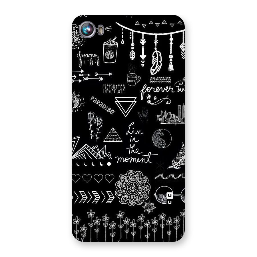 Forever Moment Back Case for Micromax Canvas Fire 4 A107