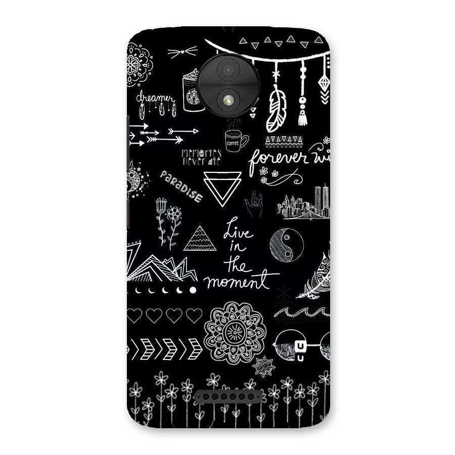 Forever Moment Back Case for Moto C