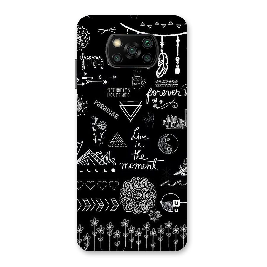 Forever Moment Back Case for Poco X3
