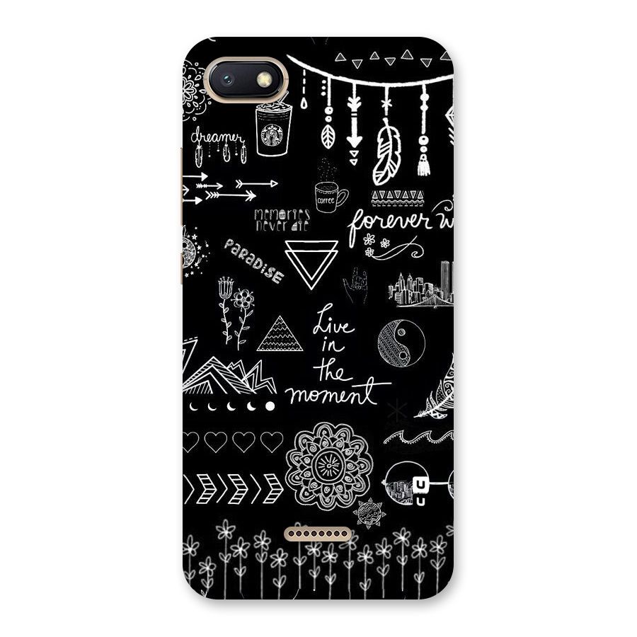 Forever Moment Back Case for Redmi 6A