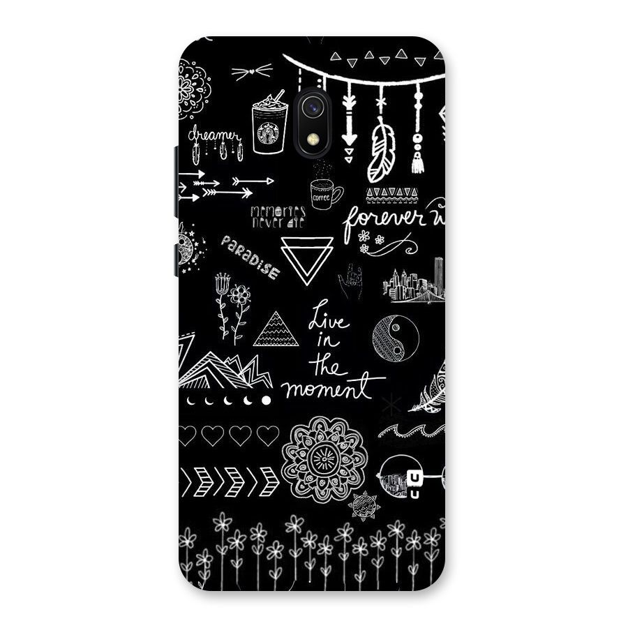 Forever Moment Back Case for Redmi 8A