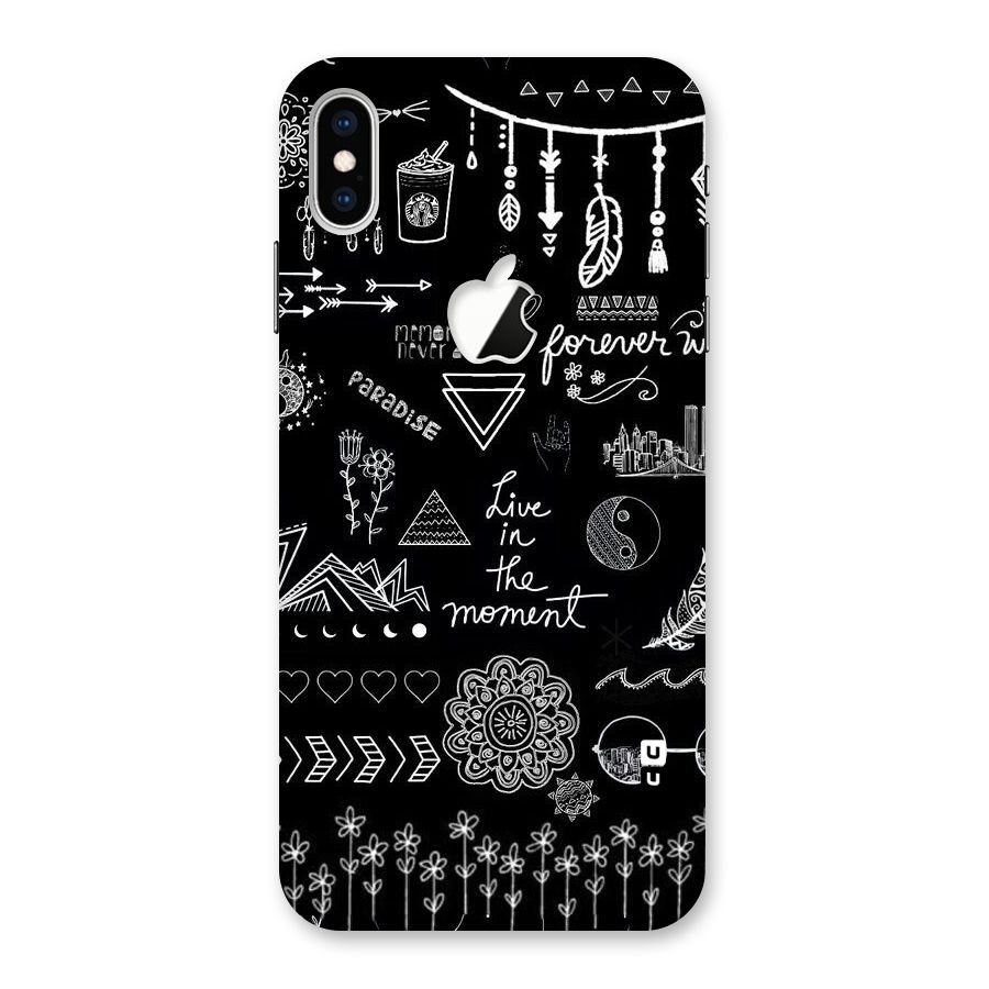 Forever Moment Back Case for iPhone XS Max Apple Cut