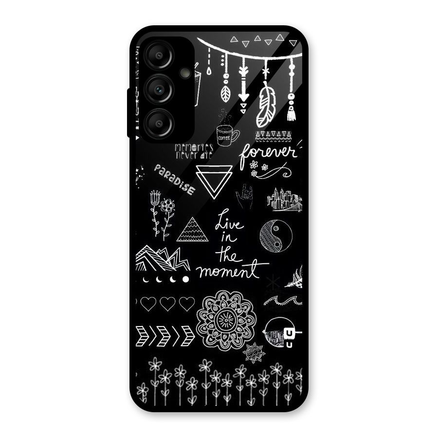Forever Moment Glass Back Case for Galaxy A14 5G