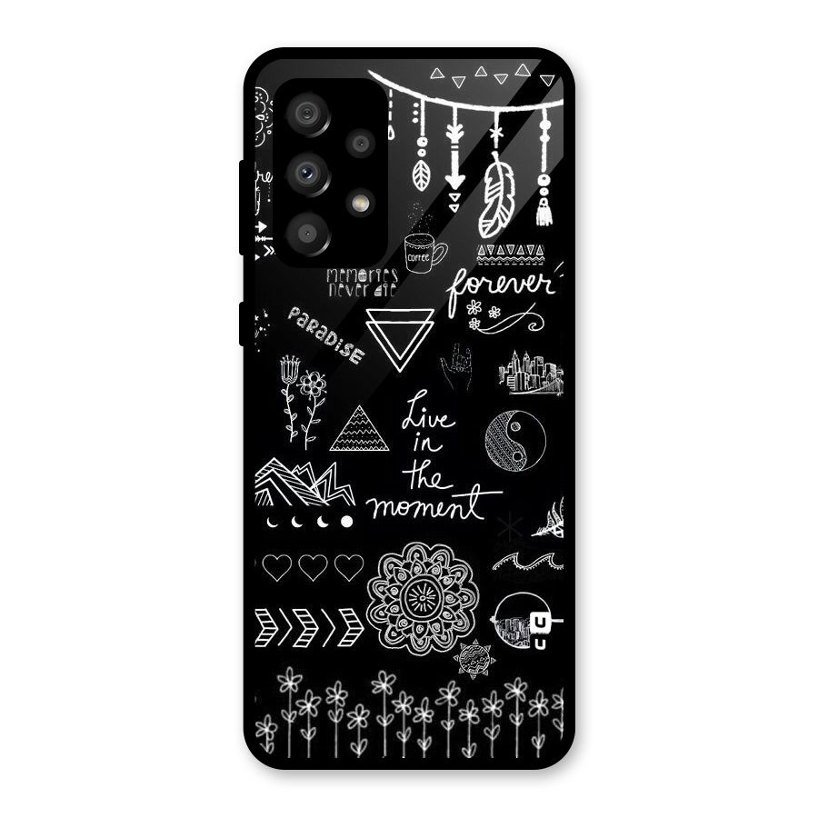 Forever Moment Glass Back Case for Galaxy A32