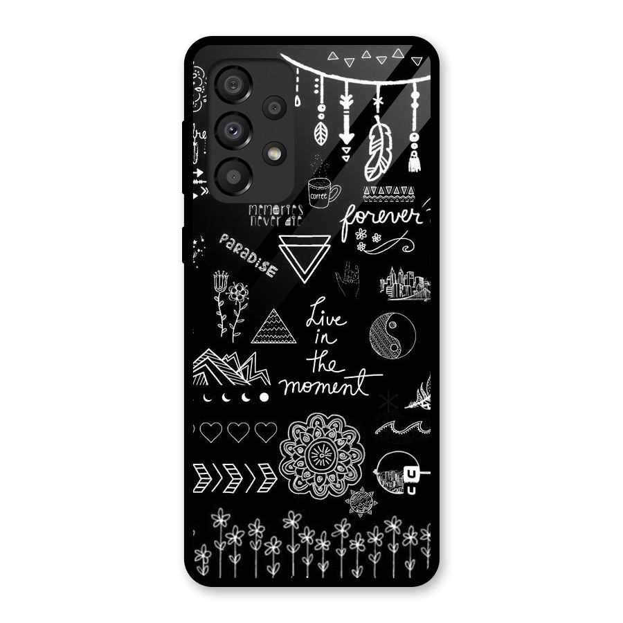 Forever Moment Glass Back Case for Galaxy A33 5G