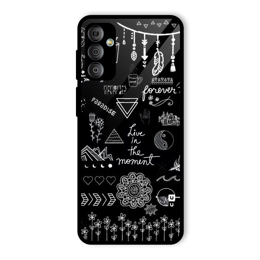 Forever Moment Glass Back Case for Galaxy F23