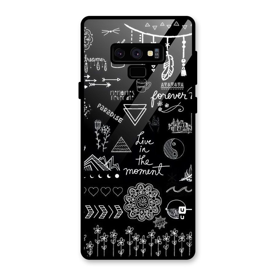 Forever Moment Glass Back Case for Galaxy Note 9