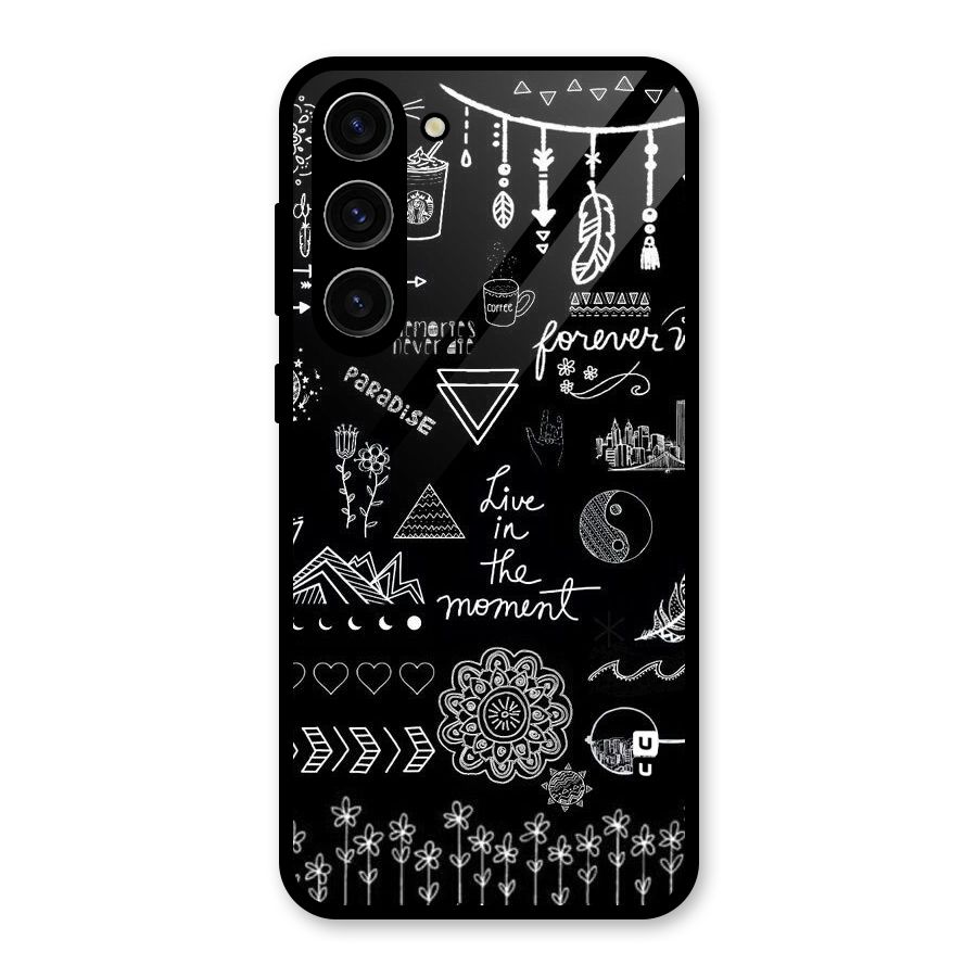 Forever Moment Glass Back Case for Galaxy S23 Plus