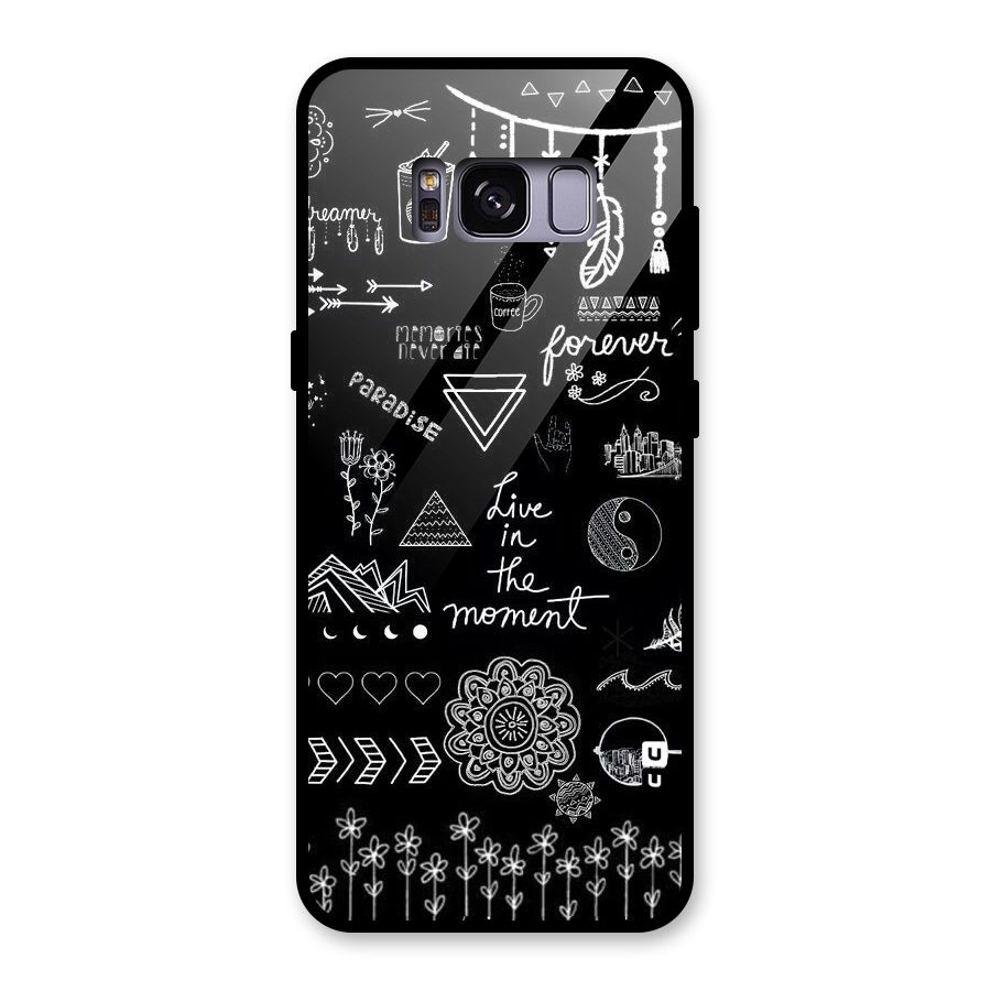 Forever Moment Glass Back Case for Galaxy S8