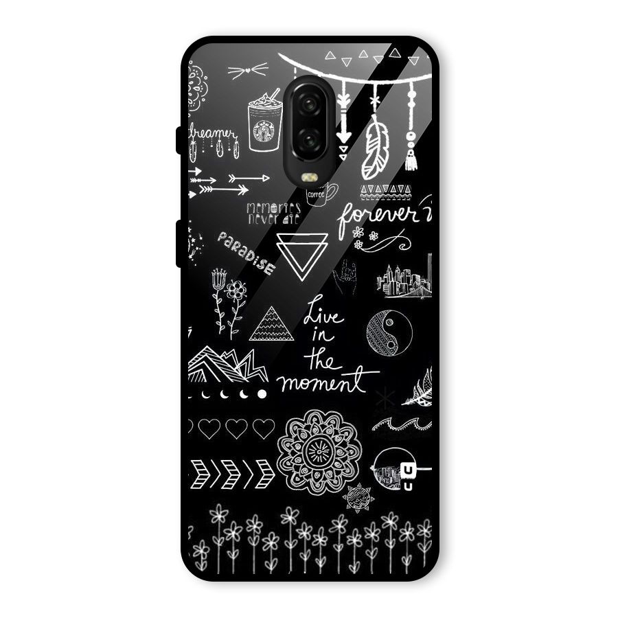 Forever Moment Glass Back Case for OnePlus 6T