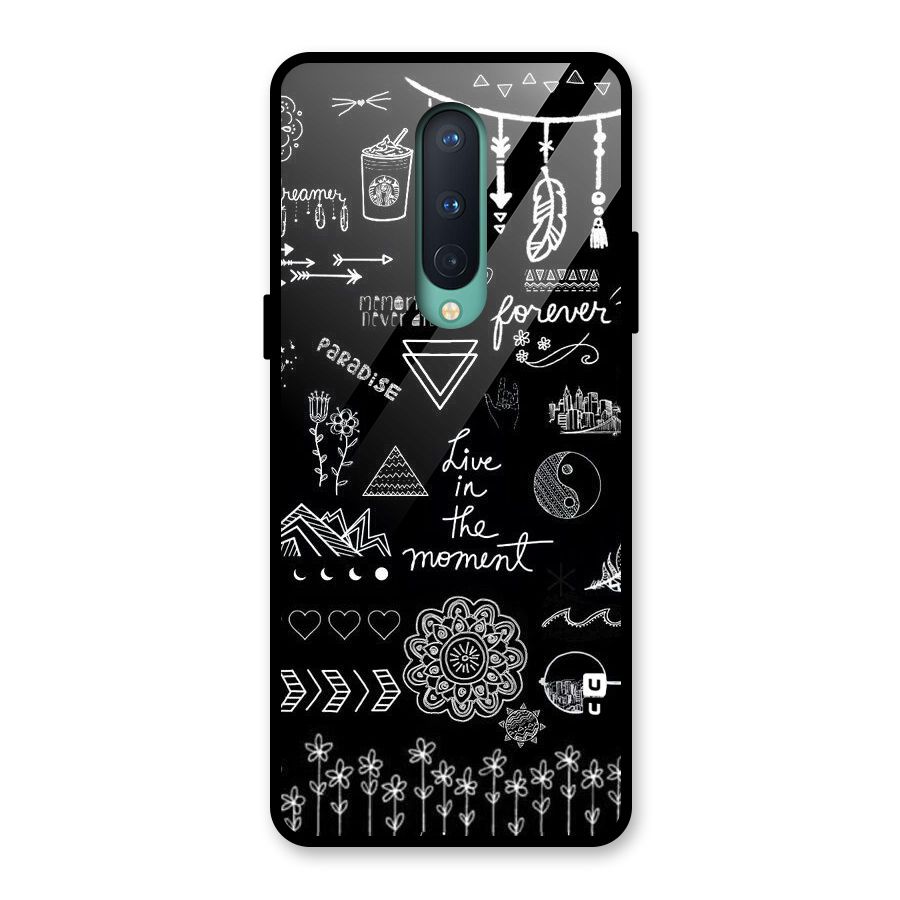 Forever Moment Glass Back Case for OnePlus 8